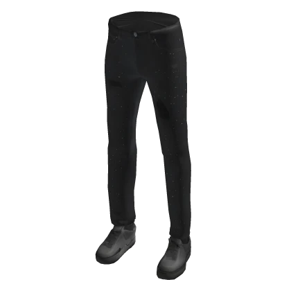 Black Ripped Jeans