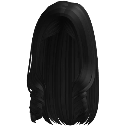 Curly Igari hair (black)