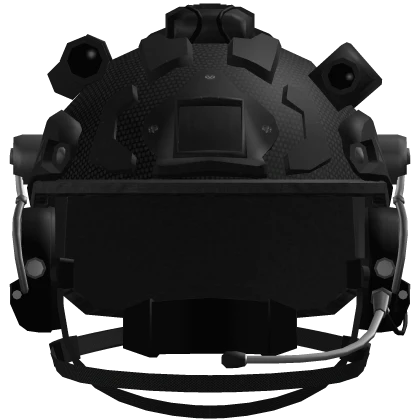 Black Military FAST Helmet