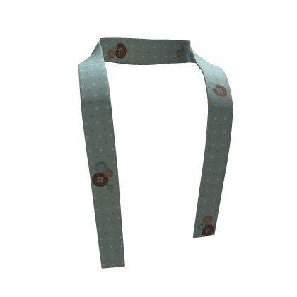 ˗ˏˋ3.0 choco mint heisei harajuku button scarfˎˊ˗