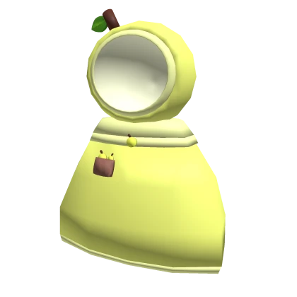 [3.0]Kawaii cute yellow apple cloak blanket w hood