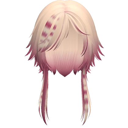 visual kei raccoon jellyfish hair (blonde pink)