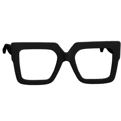 Thick Square Frame Glasses