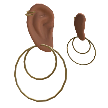 Ears With Hoops Earrings