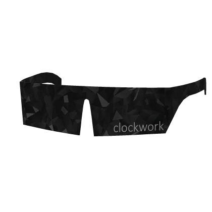 Black Sparkle Time Shades