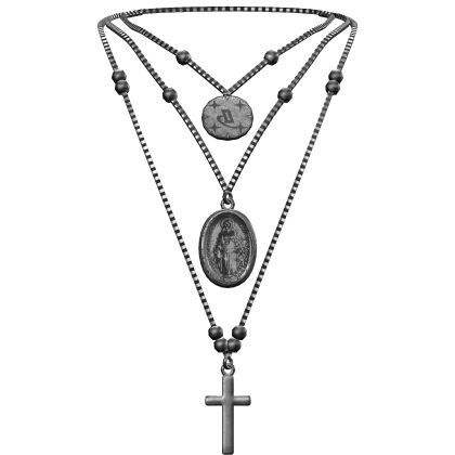 Cross Necklace Layered 3.0