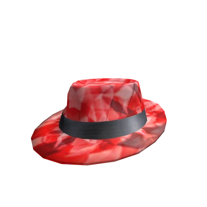 Red Sparkletime Fedora