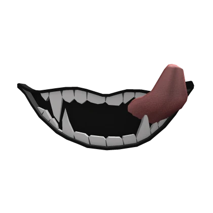 3D Evil Fang Smile V2