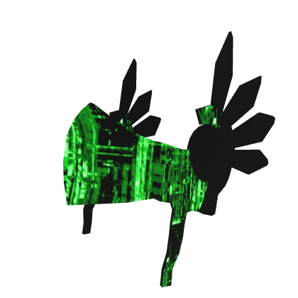 Green Animated Glitch Valkyrie