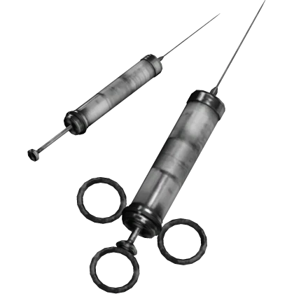 ♡ syringe mouth prop nurse needles