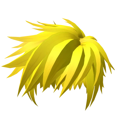 Yellow messy hair anime season 10