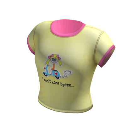 Retro/Vintage tee | Yellow & Pink