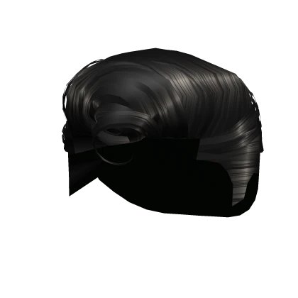 Rockin' Slick Pompadour in Black