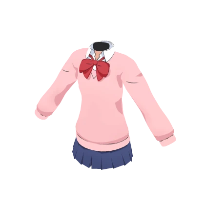 Realistic Momo Ayase Dandadan Uniform