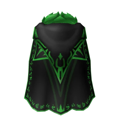 Green Neon Royal Cape