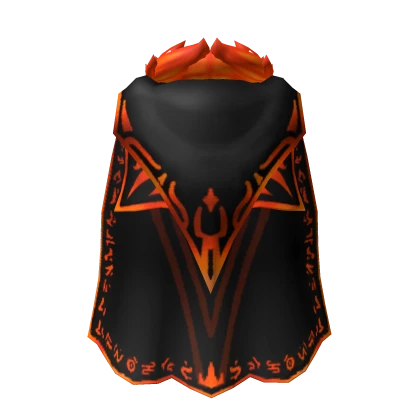 Orange Neon Royal Cape