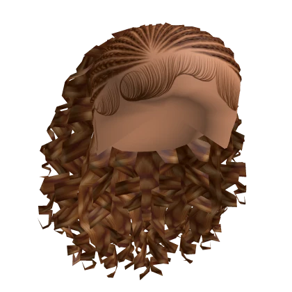 Feed In Braids W/ Curls [Ginger]