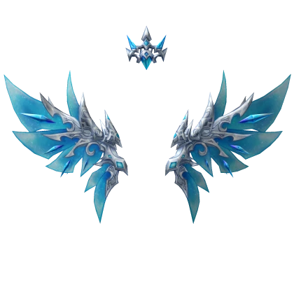 Royal Wings with Crown - Celestial Ice Queen