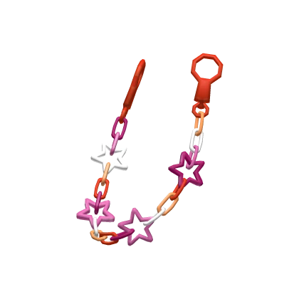 lesbian pride 3.0 right kidcore wallet chain