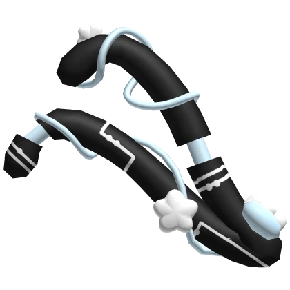 Kawaii cyber space astronaut alien kitty tails