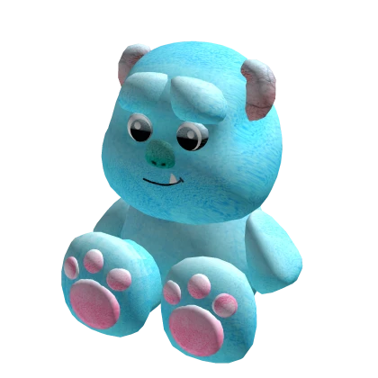 Blue Sully Monster Plushie Holdable