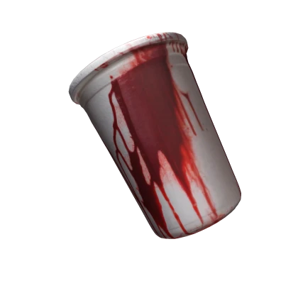Holding Cup Of Blood