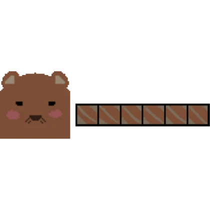 Cute Bear 8-Bit Bar