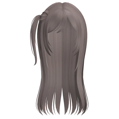 ♡ ꒰ gyaru dust brown side pigtail layered hair ꒱