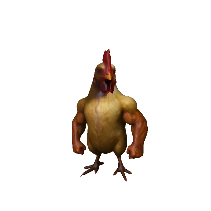 Very Muscular Chicken