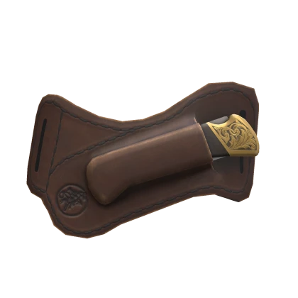 Cowboy knife holster