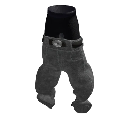 White Carti Boxer Jeans