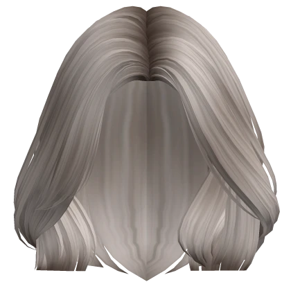 Short Soft Layered Cute Bob Hair (Ash Blonde)