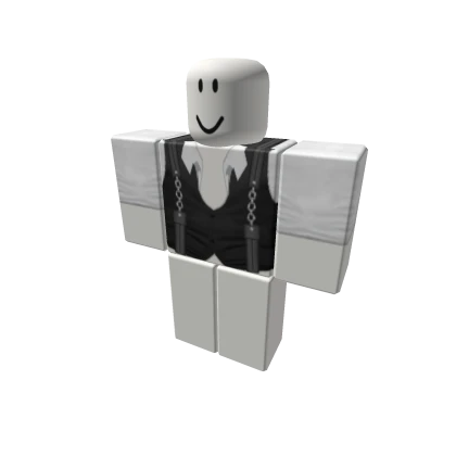 ♠🖤 EMO BOY - Suit Belt Black - Abs