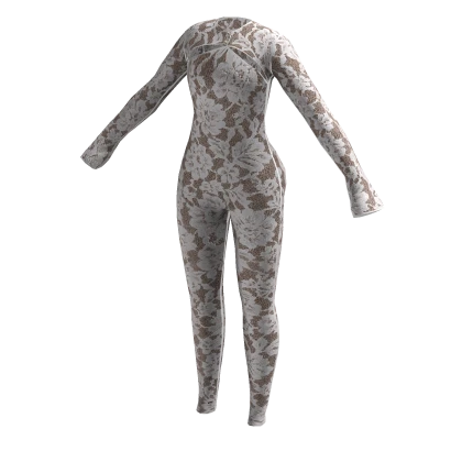 Pure Blossom Lace Suit