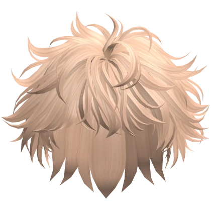 Wavy Messy Anime Boy Hair (Blonde)