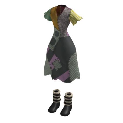 Sally's Dress 🎃 Nightmare Before Christmas