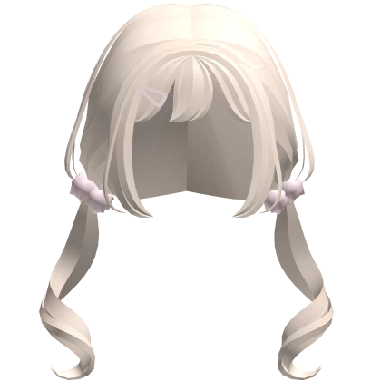 ♡ Blonde Cutecore Anime Pigtails 