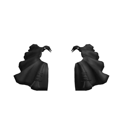 Sweetheart Ruffle Bow Side Hip Skirt In Black