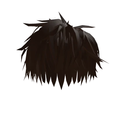 Brown Messy Bed Hair