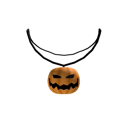 Scary Pumpkin Necklace