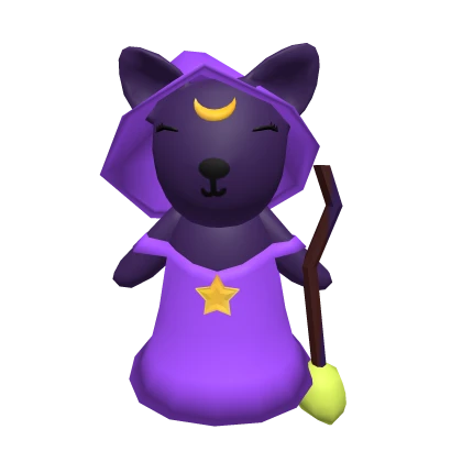 Violet Witch Cat Buddy
