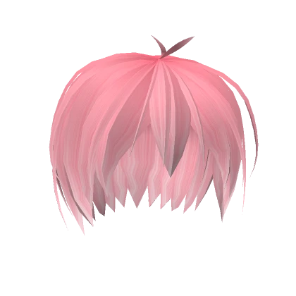 Short Pink Anime Hair