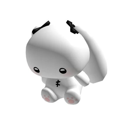 血 Angel Bunny Sitting Holdable Plushie