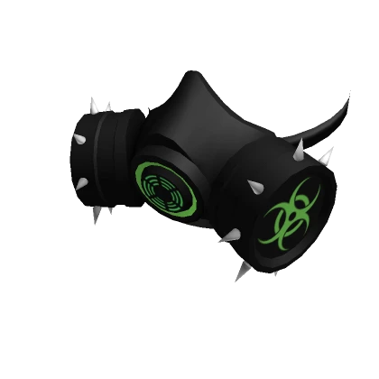 Toxic Gas Mask Green