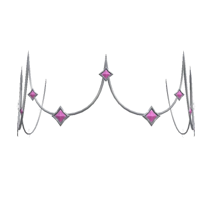 Pink & Silver Jewel Crown