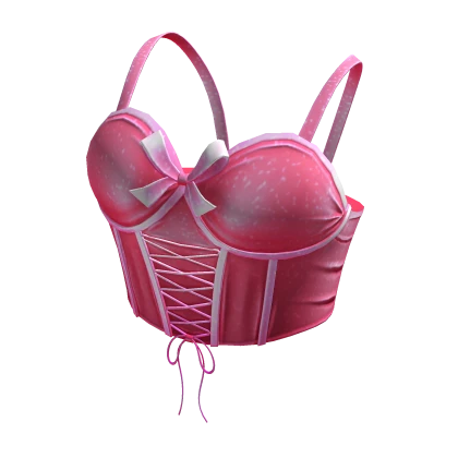 Aurora's Corset Top - Pink