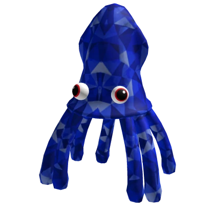 Blue Sparkle Squid