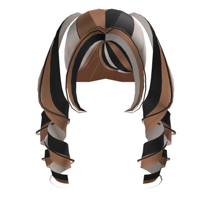 (SOLD OUT) Dark Calico Sweet Curls