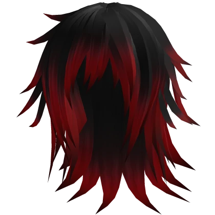 layered emo messy hair 3.0 (red)