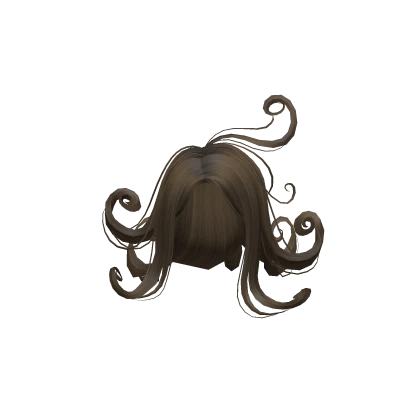 Scary Spiral Swirly Kirie Horror Ito Hair Brown